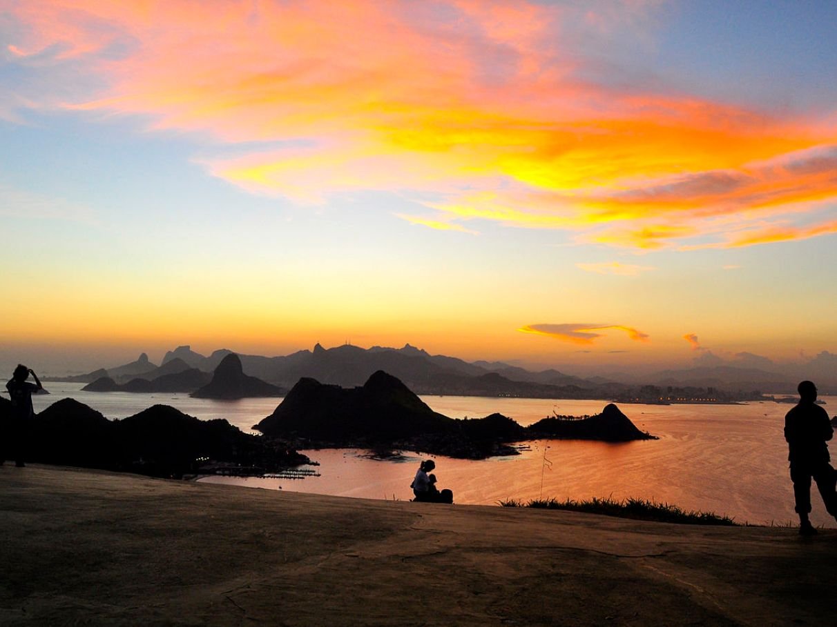 Parque da Cidade — Mirante · Natureza · Pôr do sol em Niterói